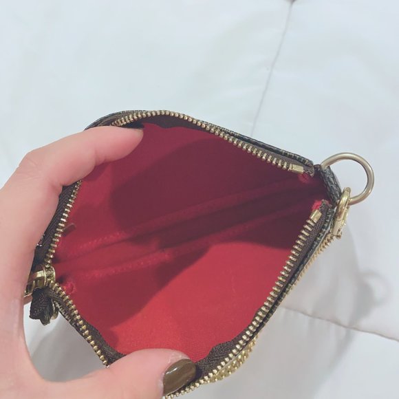 MINI POCHETTE ACCESSOIRES - Damier Ebene - Picture 3 of 11